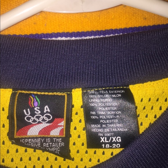 Vintage USA Olympic Apparel Windbreaker Tee - Picture 2 of 2